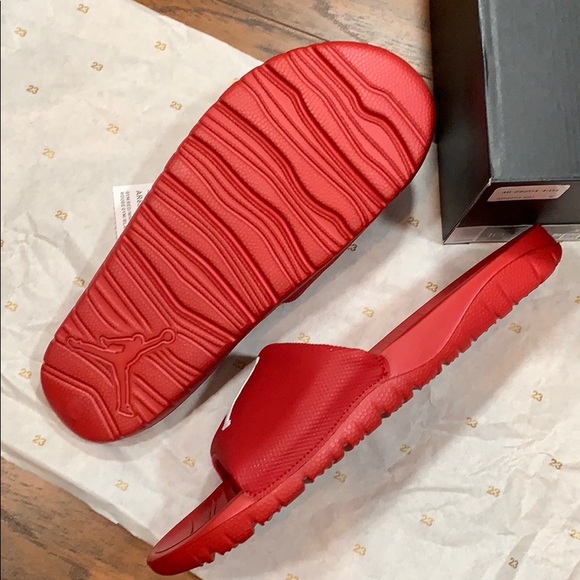 JORDAN BREAK SLIDE Gym Red/White - Picture 7 of 16